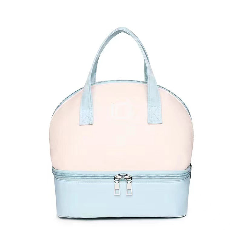 Factory direct sales can be wholesale multifunctional breast milk bag double layer lunch bag breast milk insulation fresh-keeping bag storage bag ice bag