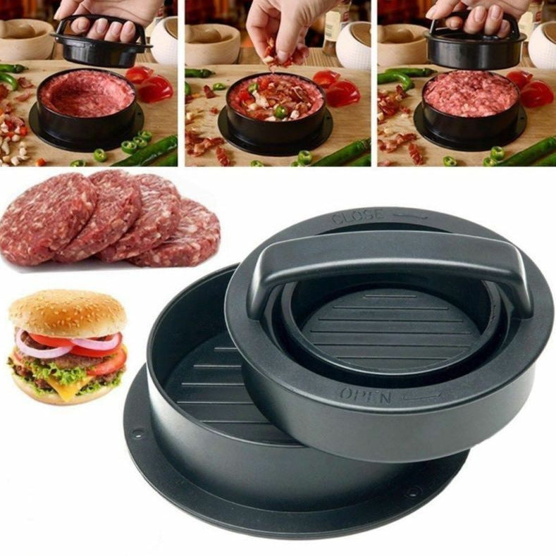best-selling round hamburger press combination meat press meat patty press rice ball rice cake press hamburger making tool
