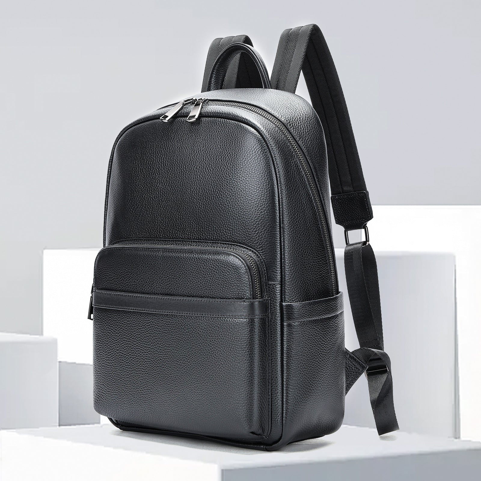 Marant genuine leather men's backpack cowhide backpack men's bag high-end business computer backpack collection men