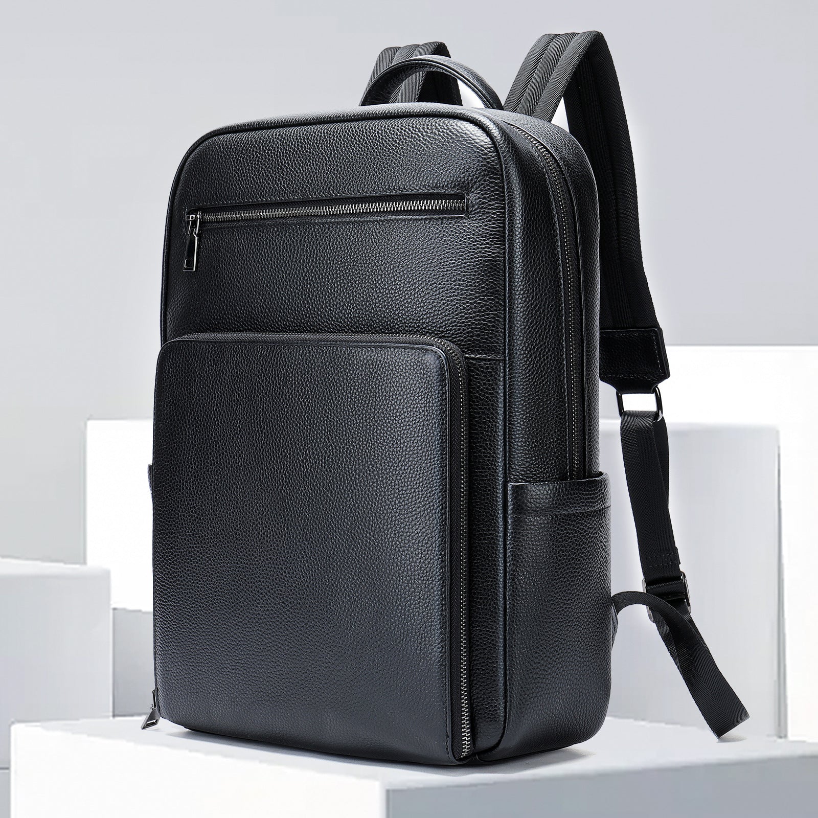 Marant genuine leather men's backpack cowhide backpack men's bag high-end business computer backpack collection men