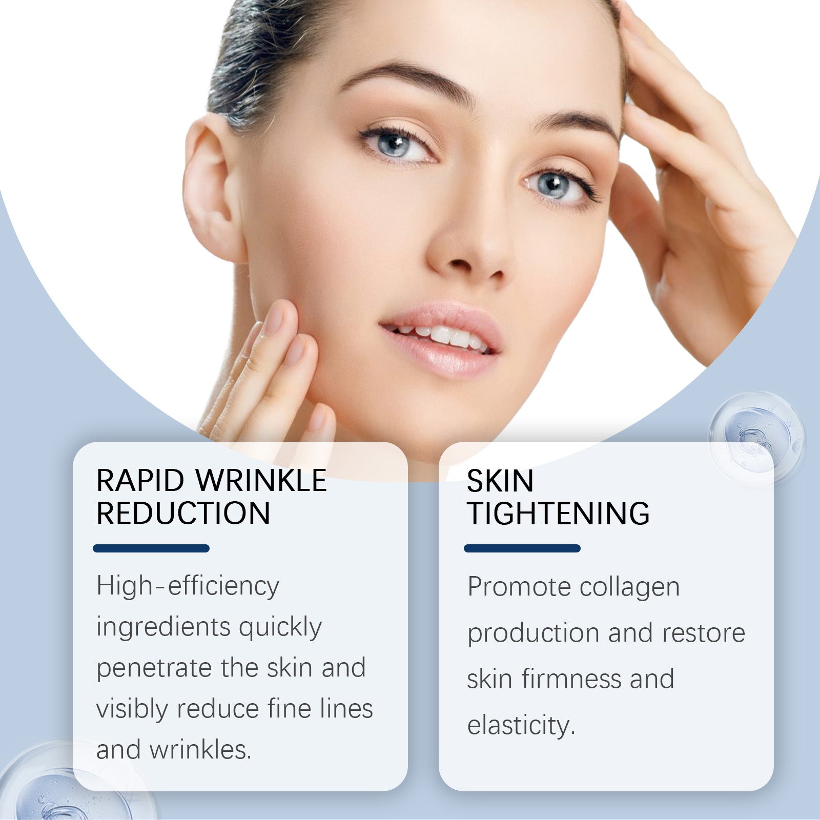 OUHOE Facial Moisturizing Essence Softens and brightens facial skin Gently nourishes and hydrates skin care essence