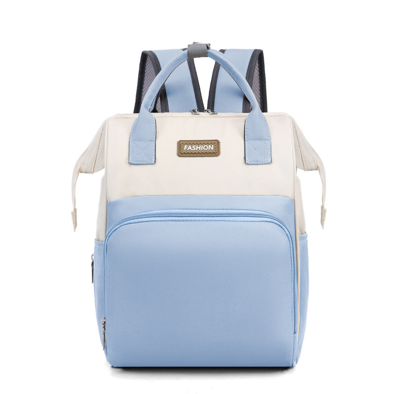 New nylon mommy bag summer small fresh multifunctional ladies backpack for going out with baby large capacity mother and baby bag