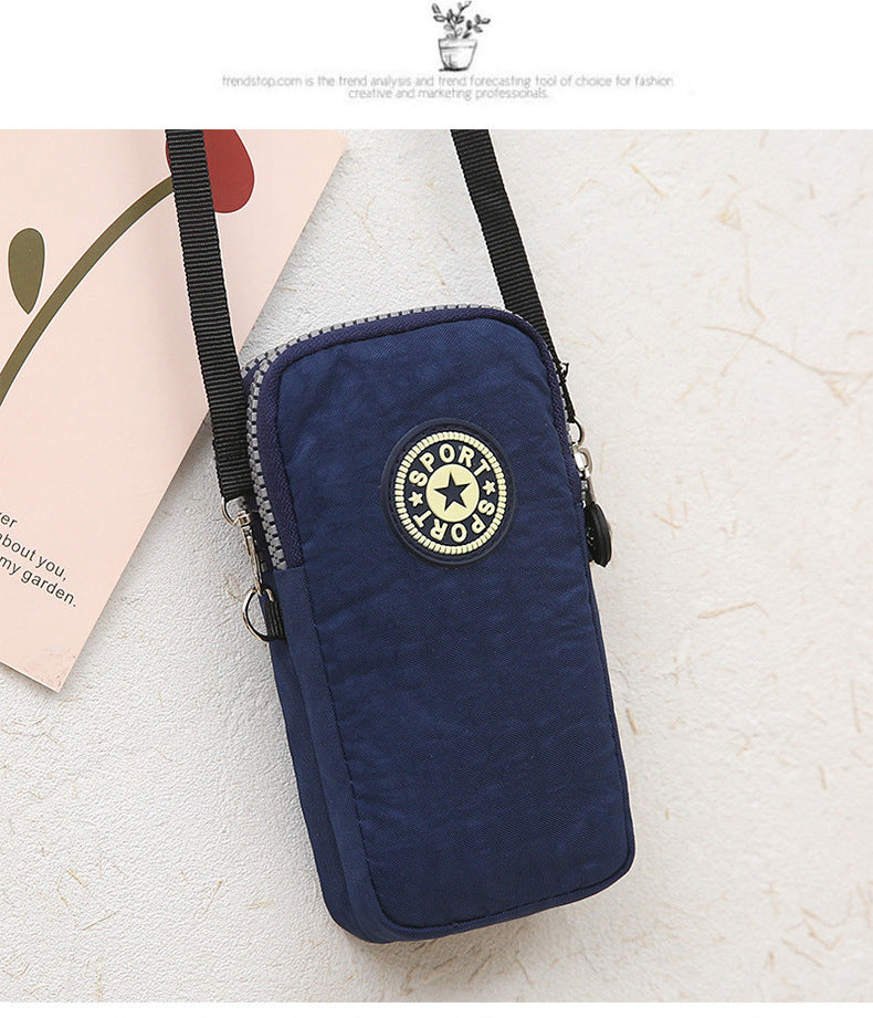 【Manufacturer wholesale】Spring and summer new fashion simple Japanese and Korean new mobile phone bag crossbody bag coin purse women's bag