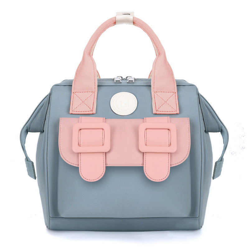 New mini mommy bag with three carrying modes Multifunctional mother and baby bag Cute and compact Large capacity mommy bag