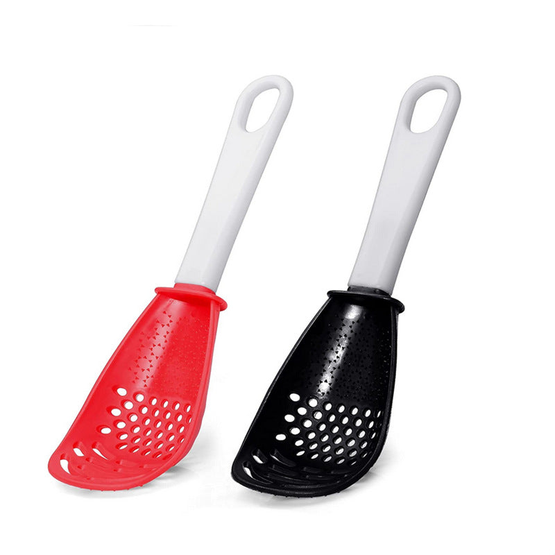 Grinding cooking spoon, mashing and draining spoon, ginger and garlic grinding spoon, egg beater, potato mashing spoon, cooking shovel