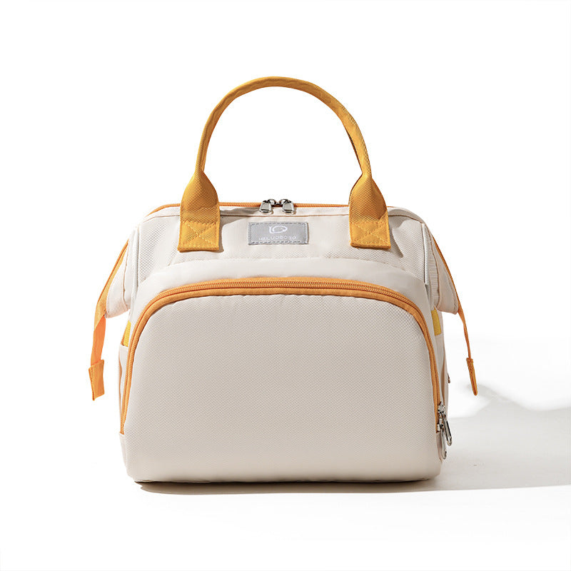 2025 new model mother bag medium size portable large capacity mother and baby bag for going out with baby bottle insulation storage mother bag