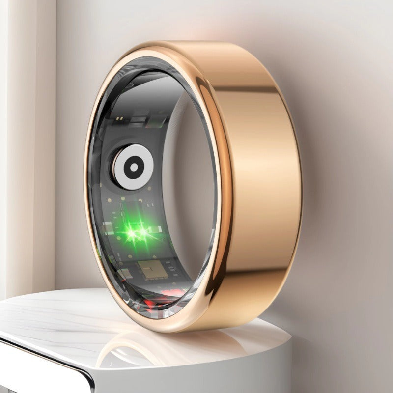 R02P Factory Direct Sales Bluetooth Smart Ring Blood Oxygen Heart Rate Sleep Tracking Waterproof SmartRing