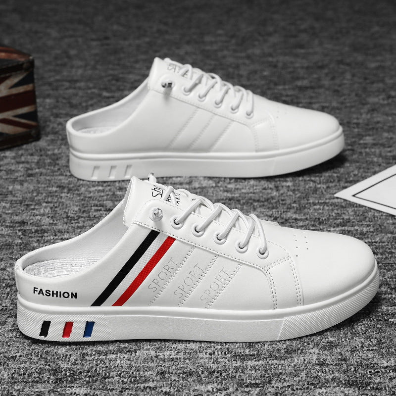 Spring New Casual Shoes Extra Large Men's Sneakers Trendy Breathable White Shoes Men's Sports Shoes Low Top