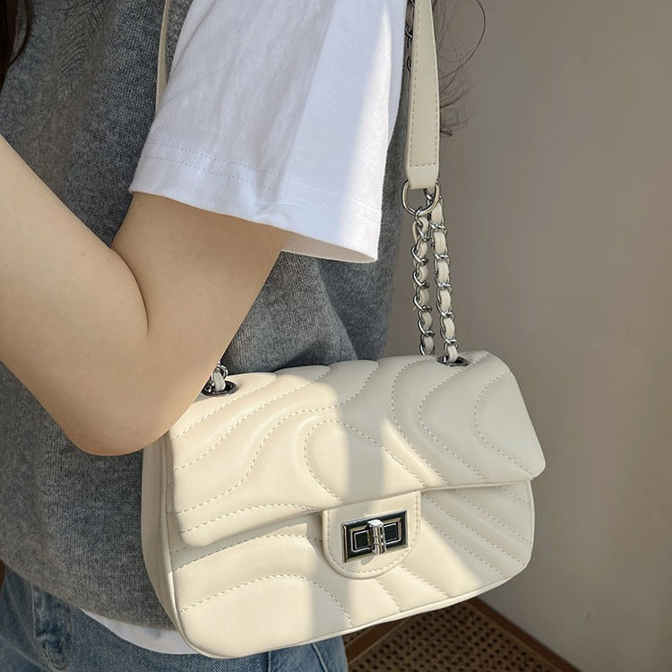 Summer hot style diamond chain women's bag high-end fashion all-match women's bag shoulder crossbody small square bag women