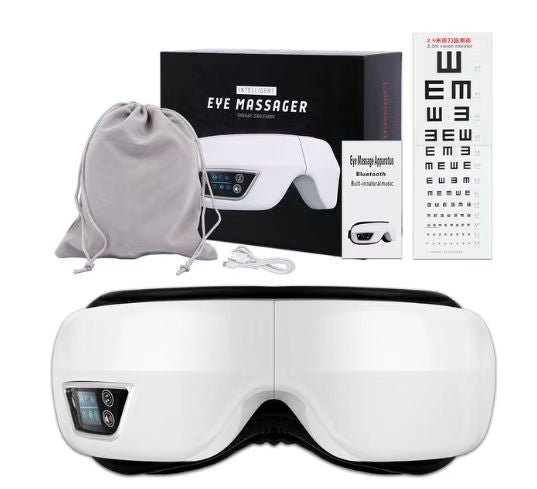 Dimeng Eye Massager Music Sleep Device Smart Air Pressure Eye Protector Voice Intelligent Large Memory Flowing Water Bird Song