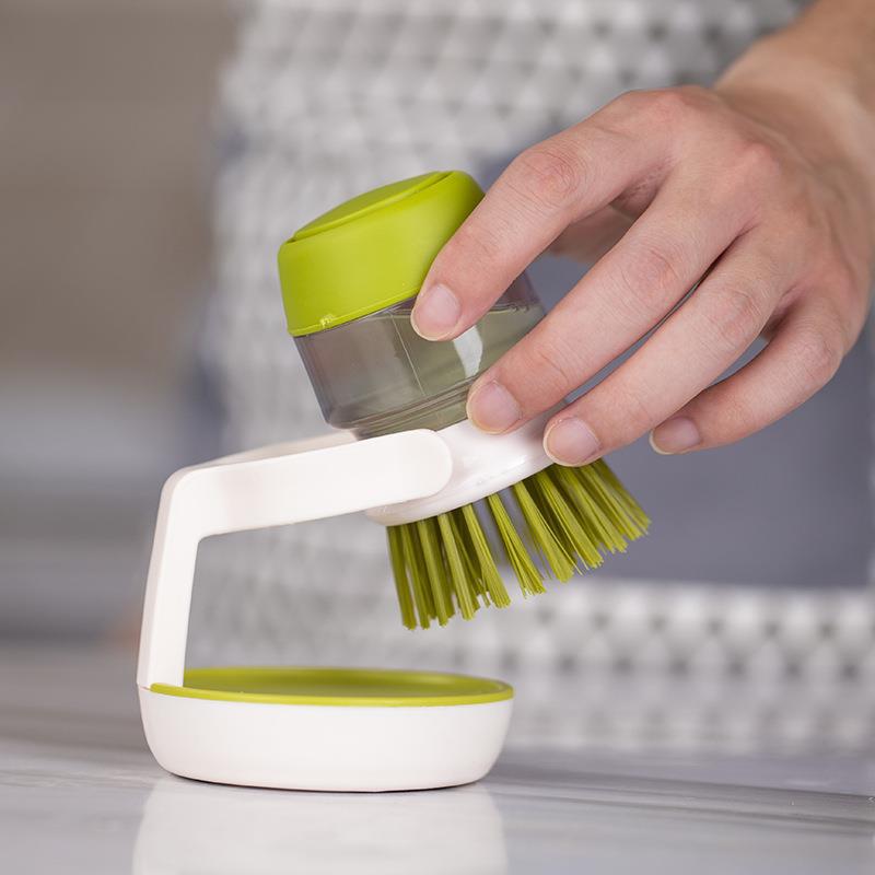 Pot brush artifact kitchen pot cleaning brush collection lazy household decontamination and descaling dishwashing non-stick oil pot brush