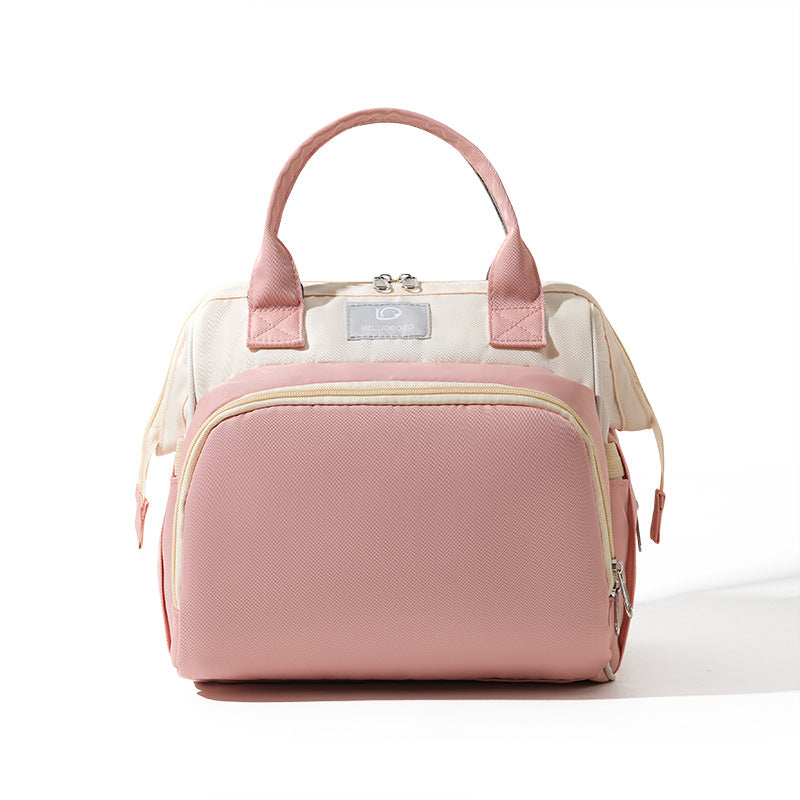 2025 new model mother bag medium size portable large capacity mother and baby bag for going out with baby bottle insulation storage mother bag