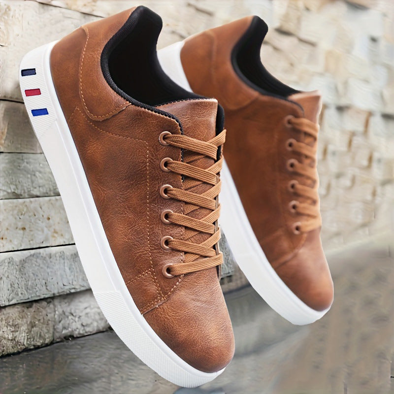Spring New Casual Shoes Extra Large Men's Sneakers Trendy Breathable White Shoes Men's Sports Shoes Low Top