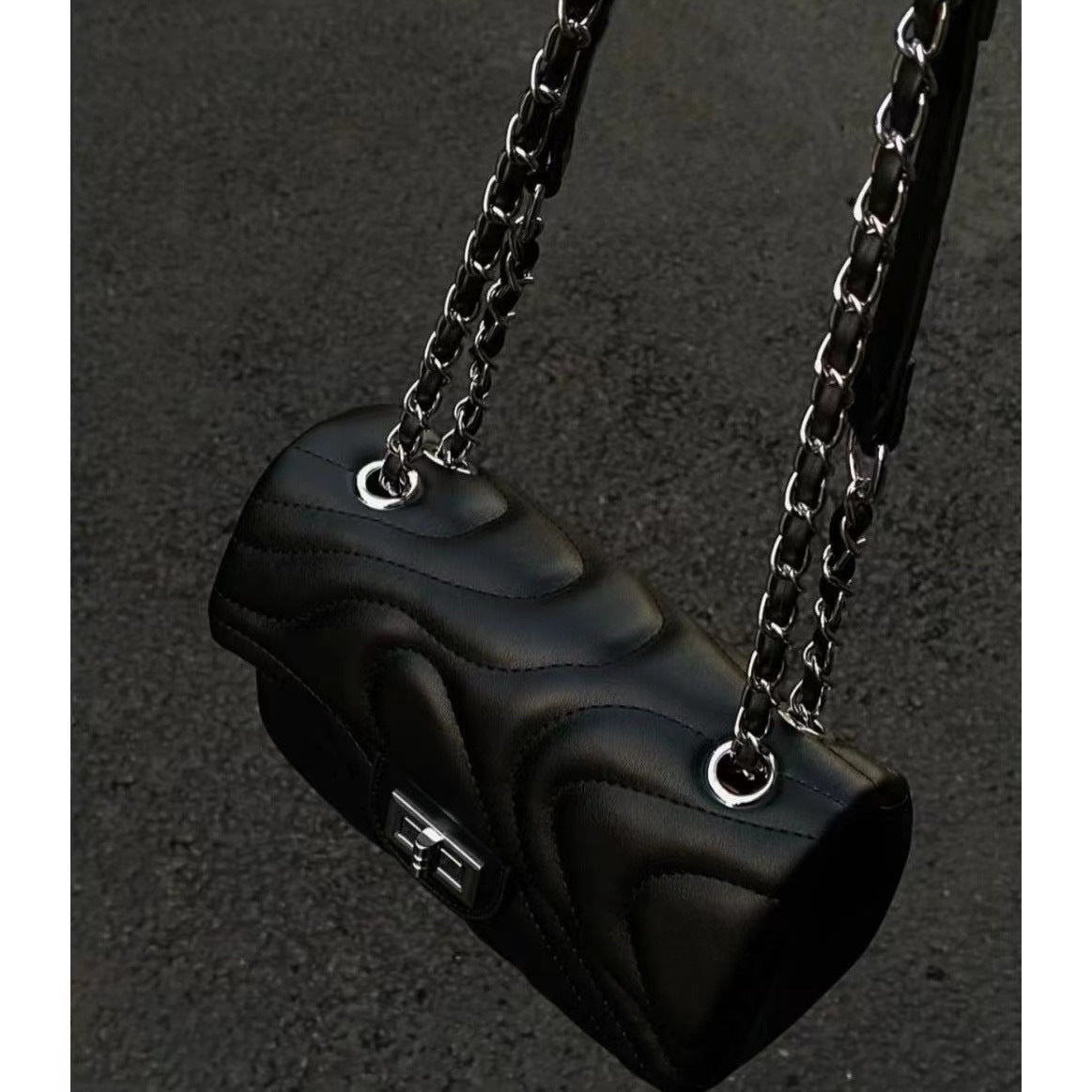 Summer hot style diamond chain women's bag high-end fashion all-match women's bag shoulder crossbody small square bag women