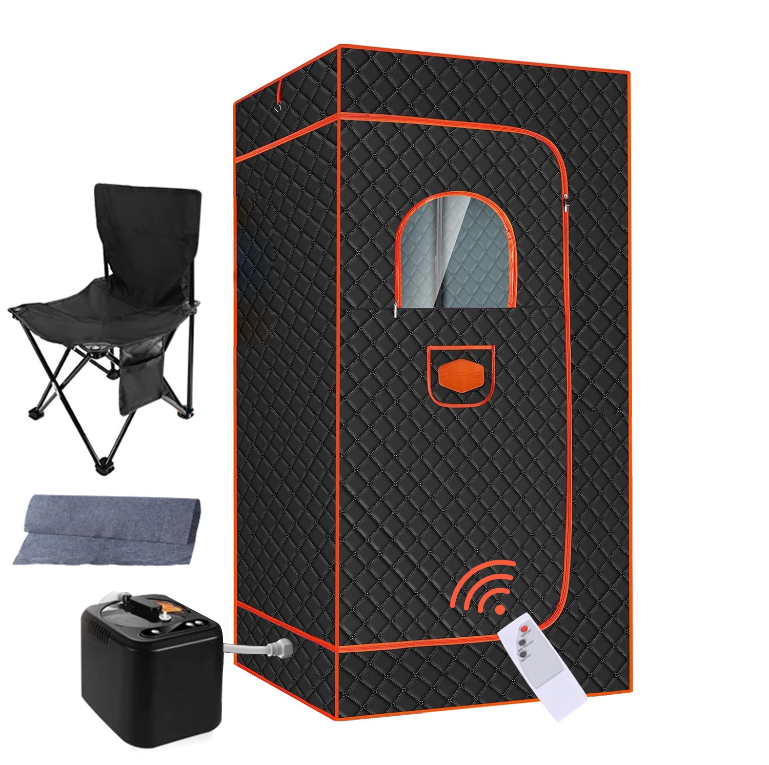 North America hot-selling sweat steam box cross-border home full body sauna box foldable portable sweat steam room