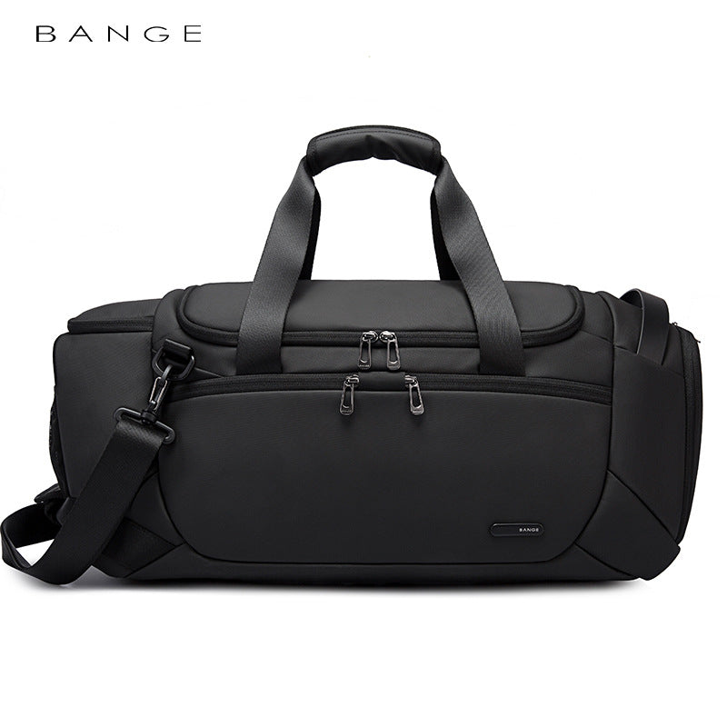 Bange new men's travel leisure fitness bag multi-function outdoor crossbody bag dry and wet separation handbag