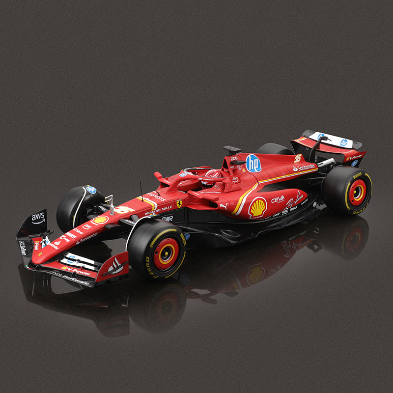 burago Bimeigao 1:18 Formula SF24 simulation alloy F1 racing car model Ferrari car