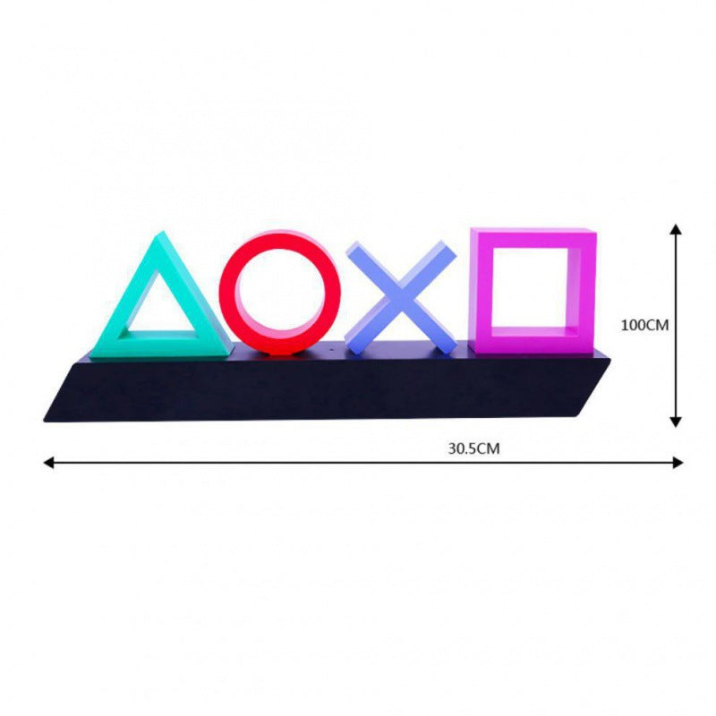 Super Mario LED Question Mark Sound Charging Night Light Cube Brick Desktop USB Sensor Night Light Cross-border Night Light