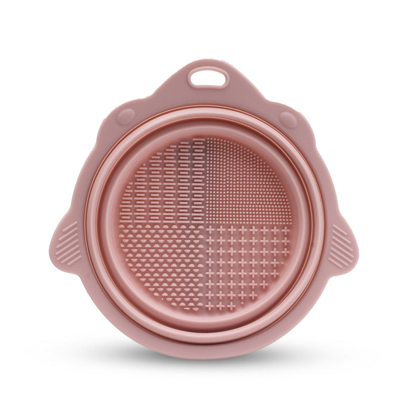 Manufacturers spot wholesale silicone pet bowls cat and dog food bowls drinking water bowls pet tableware supplies silicone foldable dog bowls