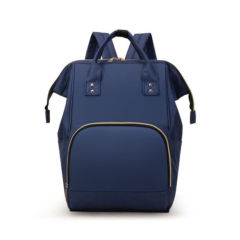 Mommy bag factory direct sales fashionable portable mother and baby bag for going out large capacity bottle insulation multi-pocket backpack mommy bag