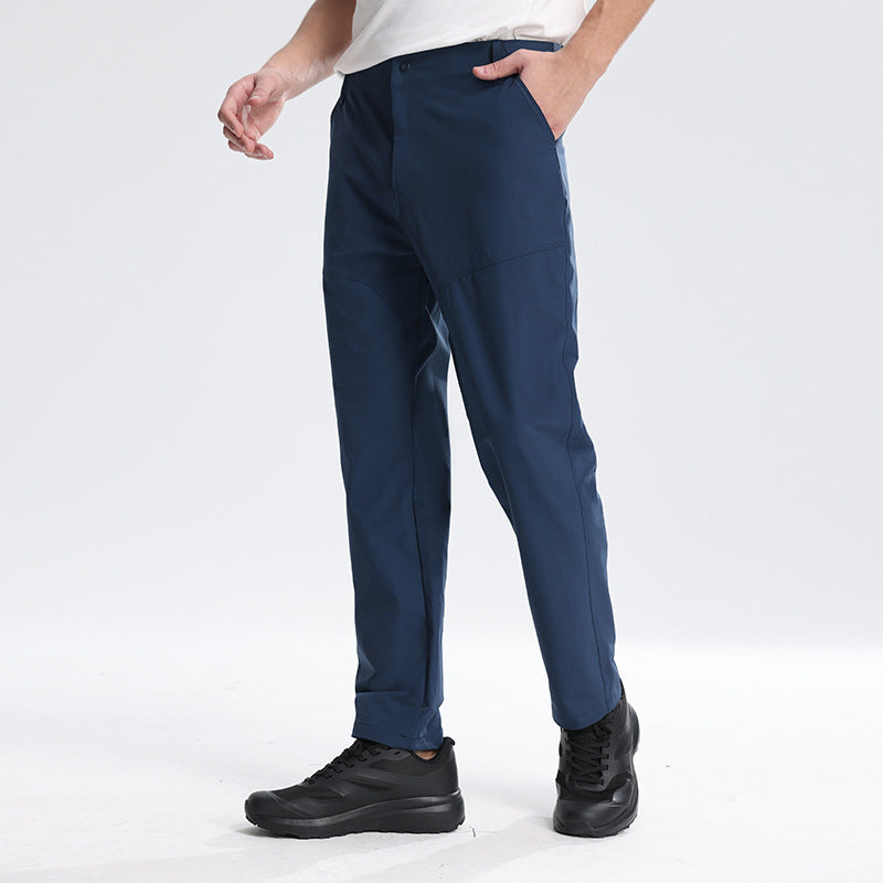 Spot Bird home same style flat replacement straight pants lightweight wear-resistant rock climbing hiking outdoor sports quick-drying assault pants men's