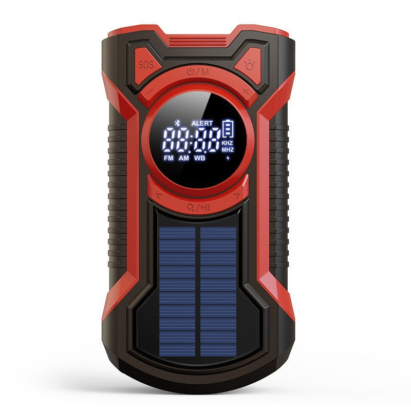Waterproof hand crank emergency radio multifunctional solar bluetooth speaker portable combat readiness radio 50