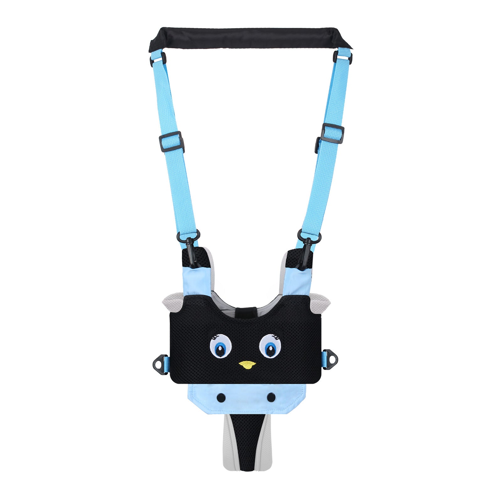 Baby learning walker, baby learning to walk, children learning to walk, breathable, anti-strangulation and anti-fall, bear learning walker, one piece for delivery