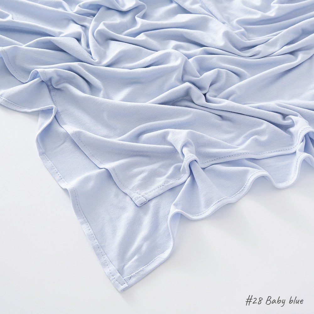 High-quality right-angle curled modal sweat cloth headscarf 170*60 mercerized cotton breathable and comfortable women's head scarf