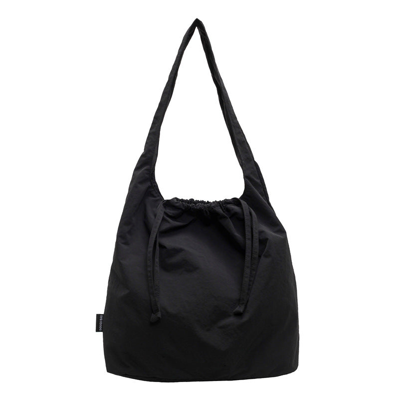 Women's canvas bag large capacity cross-border new one-shoulder crossbody college students leisure class commuting all-match tote bag