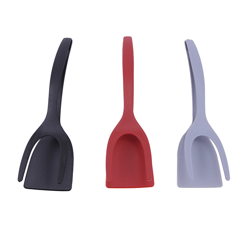 Nylon steak spatula can withstand high temperature, can be used as a shovel and clamp, two-in-one steak spatula, food clamp, baking gadget manufacturer