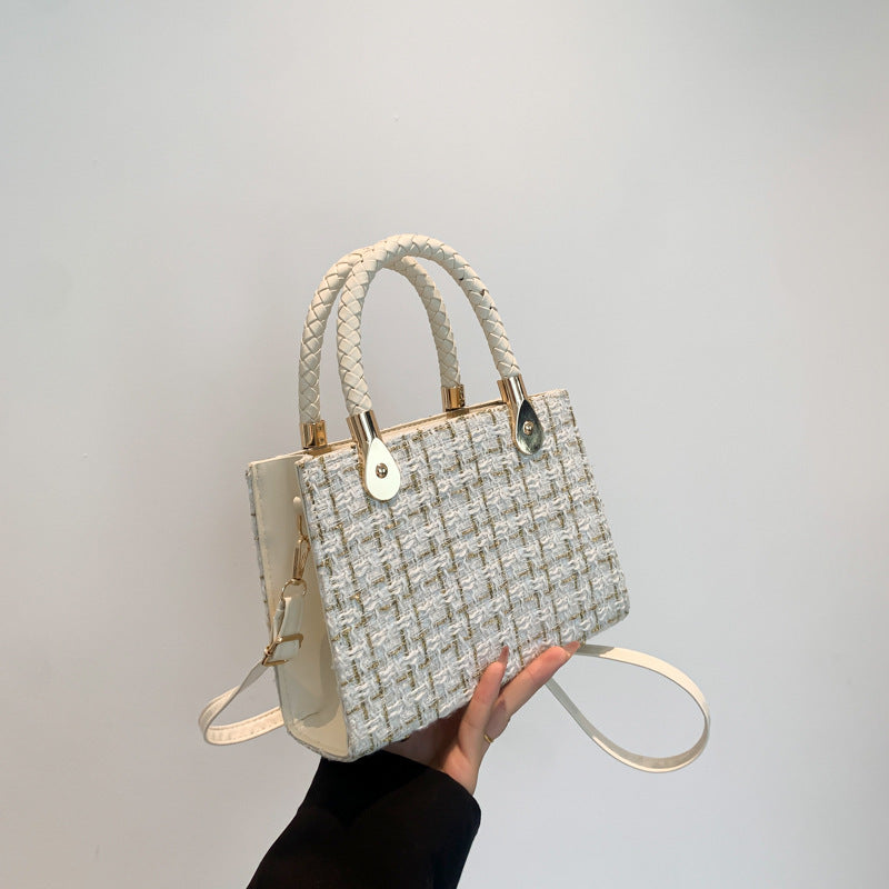This year's popular bags women's bags summer new fashion Korean style aesthetic texture shoulder crossbody small square bag