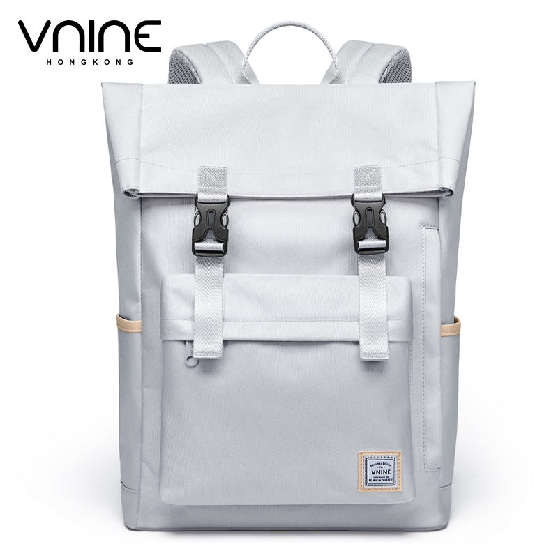The Ninth City Men's Backpack Large Capacity Expandable Junior High School Girls Backpack Cycling Outdoor Bag