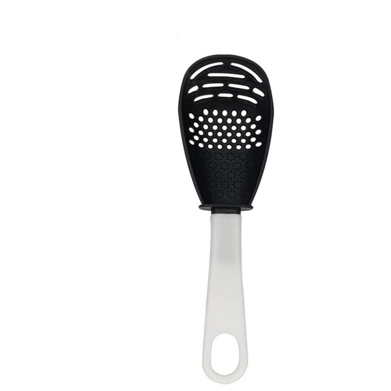 Grinding cooking spoon, mashing and draining spoon, ginger and garlic grinding spoon, egg beater, potato mashing spoon, cooking shovel