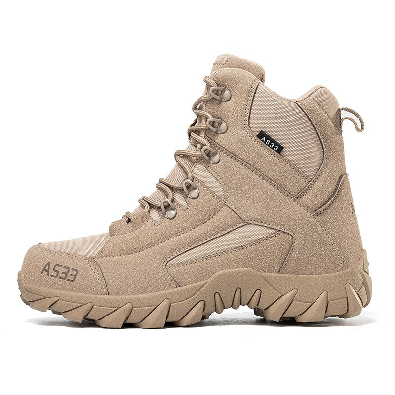 Cross-border spot new products high-top men's outdoor special forces tactical boots combat boots military boots hiking boots security boots large size