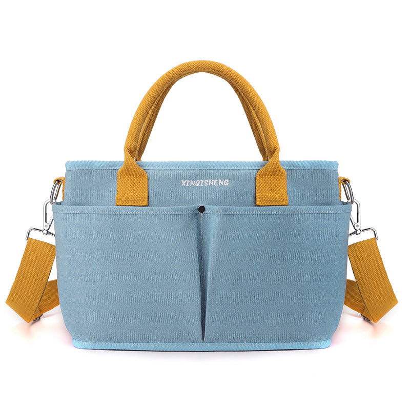 Mommy bag spring new style single shoulder fashionable multifunctional mother and baby bag for traveling milk storage and heat preservation mommy bag