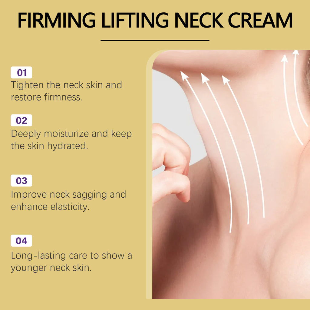 Neck Firming Roller Cream Improves, lifts, and reduces neck lines. Moisturizing, nourishing, and easily absorbed hydrating roller cream.