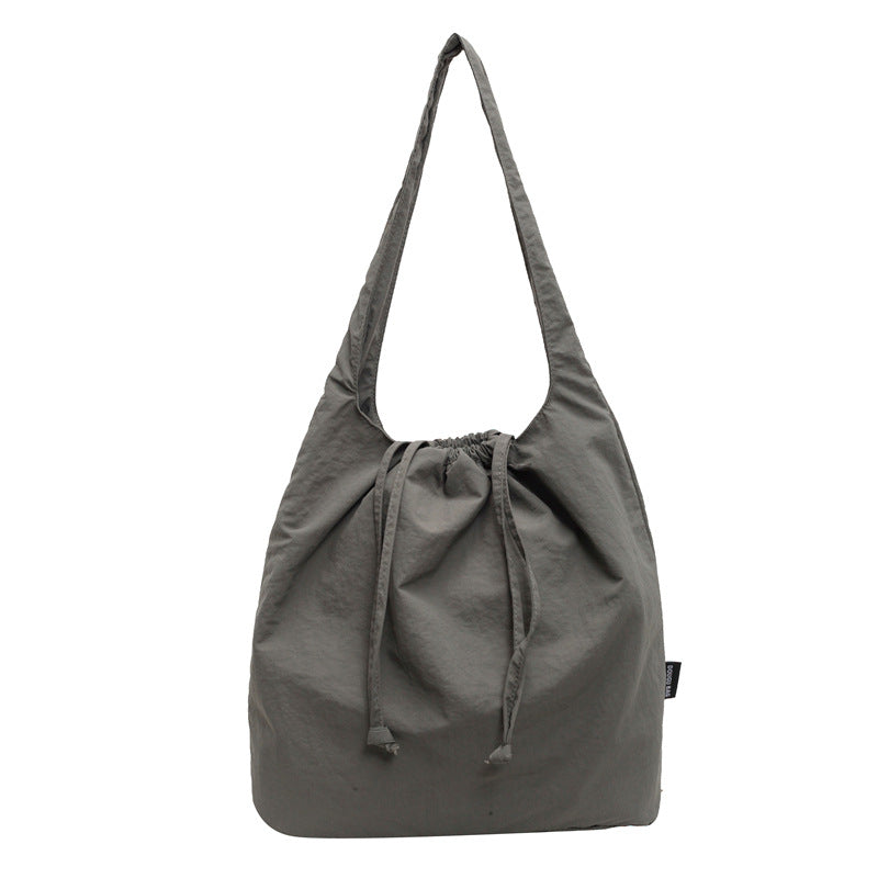 Women's canvas bag large capacity cross-border new one-shoulder crossbody college students leisure class commuting all-match tote bag