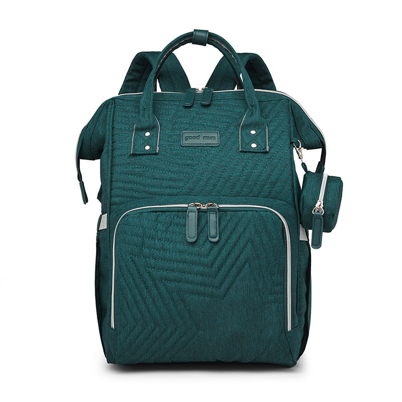 Cross-border mommy bag new European and American style fashionable multifunctional mother and baby bag hot sale large capacity mommy bag