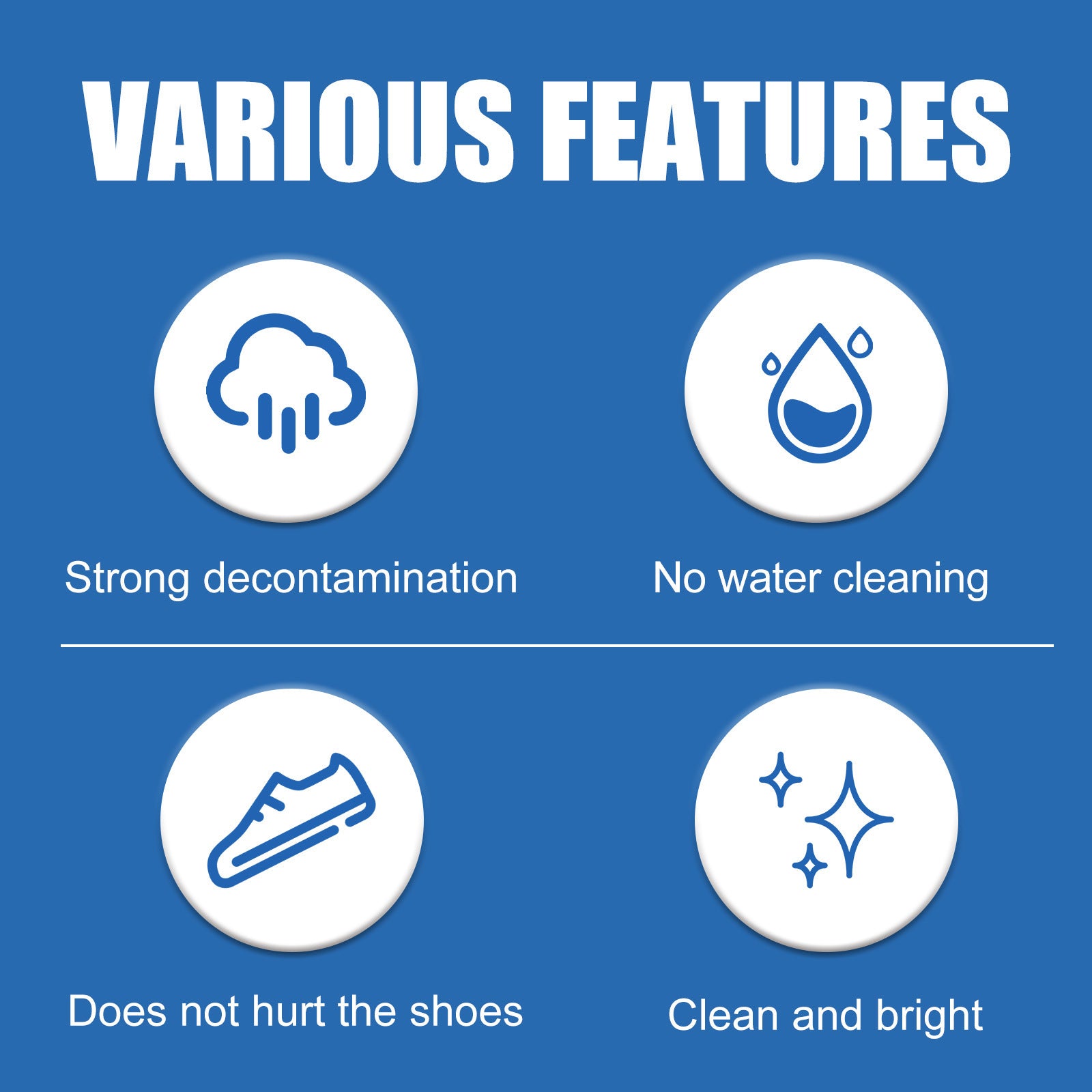 Jue Fish White Shoe Cleaning Cream Whitening Magic Tool No-wash Sports Canvas Shoes Cleaning and Stain Removal