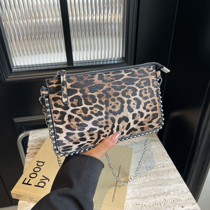Cross-border new versatile casual crossbody underarm women's bag simple and stylish niche design chain bag fashion handbag