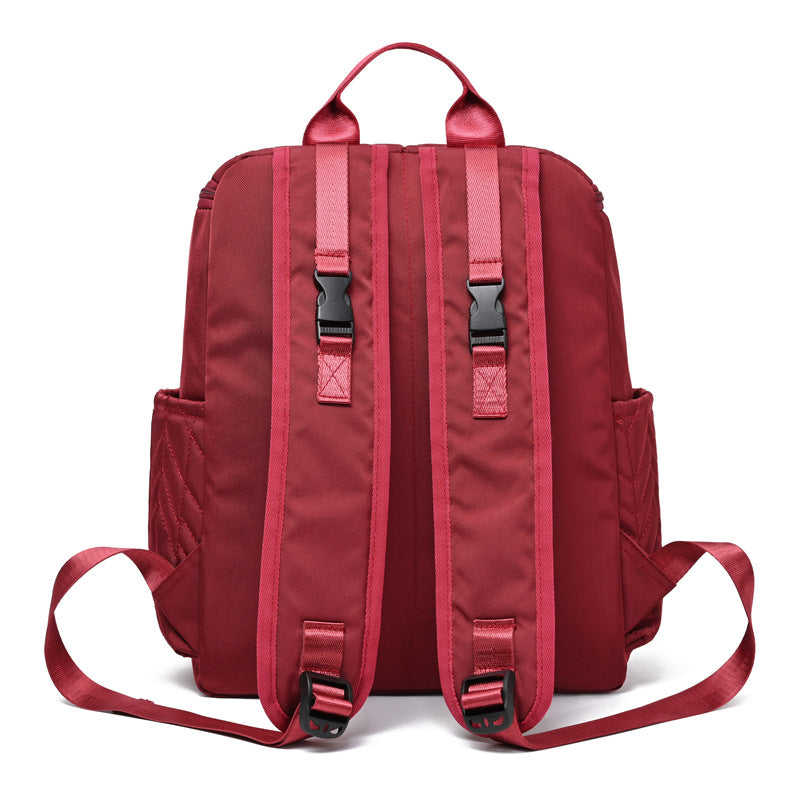 New color European and American large capacity embroidery mother and baby bag portable diaper bag baby bottle insulation mommy bag