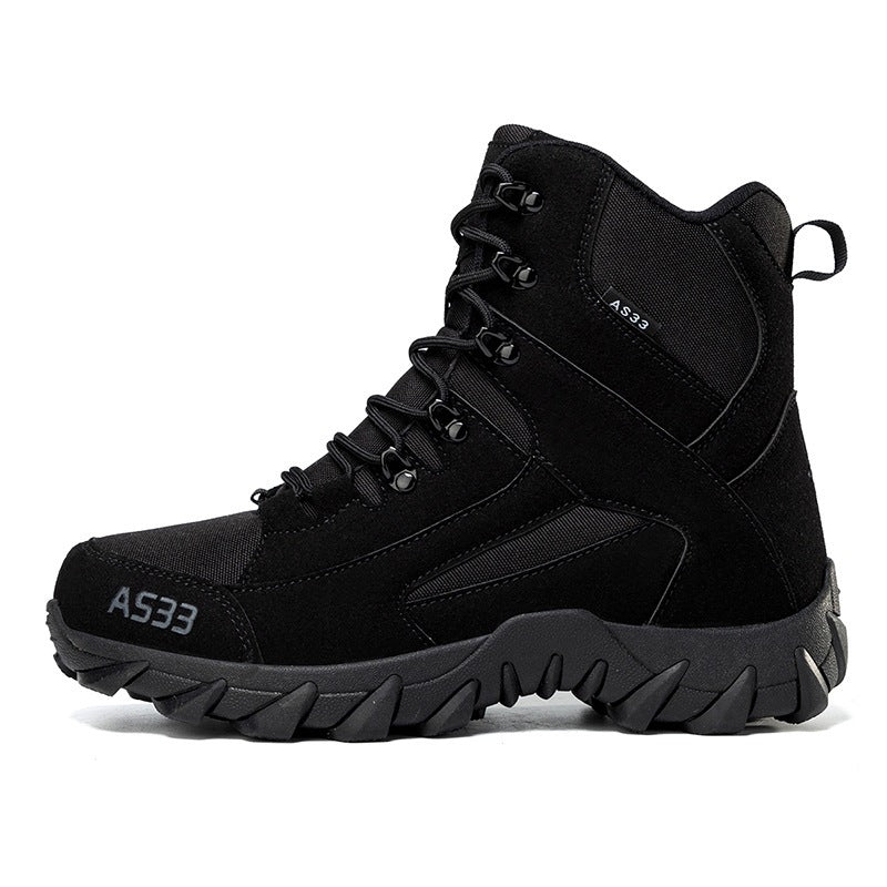 Cross-border spot new products high-top men's outdoor special forces tactical boots combat boots military boots hiking boots security boots large size