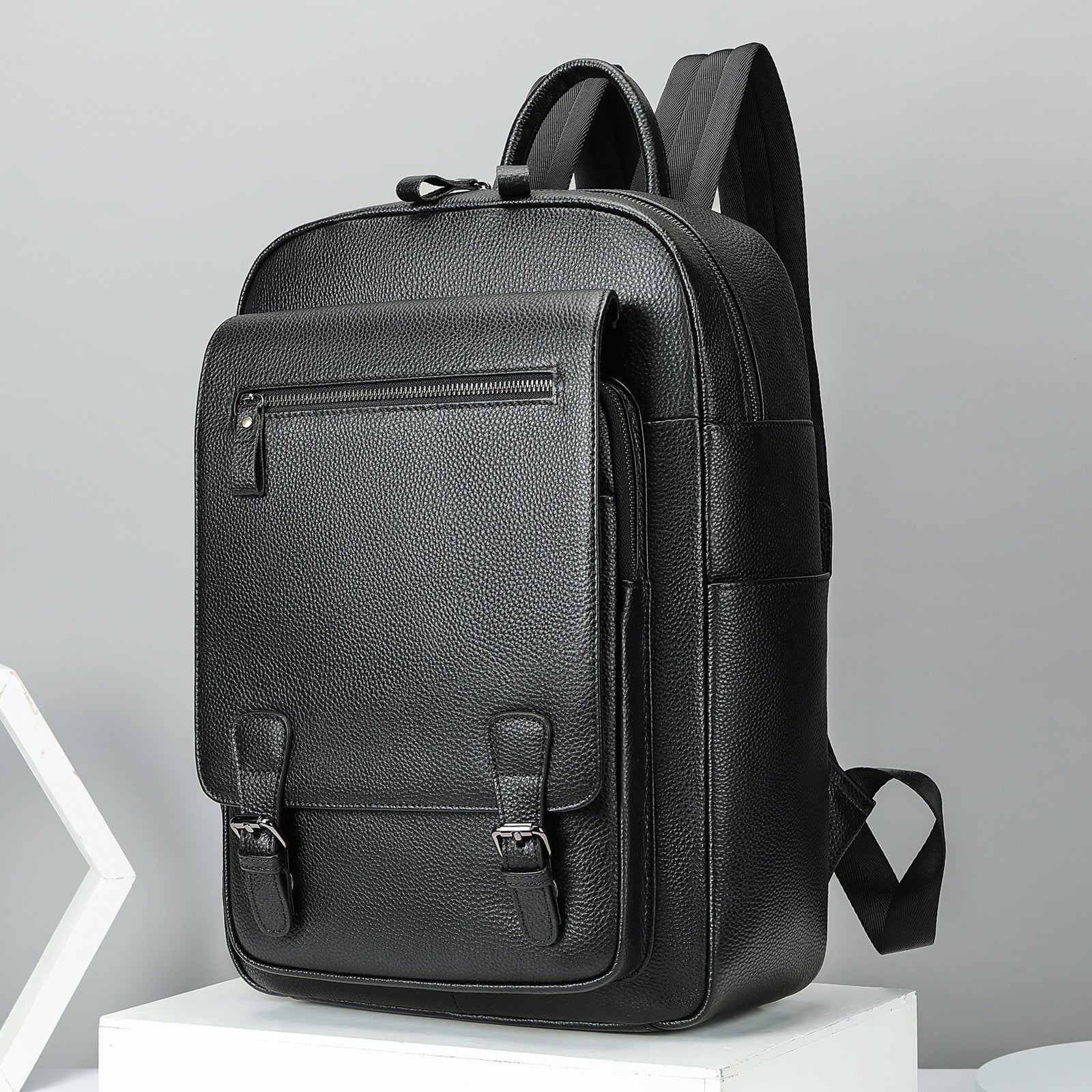 Marant genuine leather men's backpack cowhide backpack men's bag high-end business computer backpack collection men