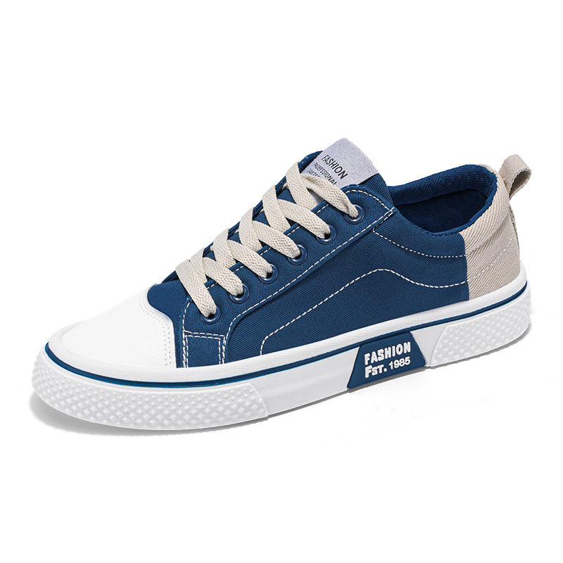 Summer canvas shoes new breathable versatile skateboard shoes men's soft sole casual sports trendy fashion canvas shoes men
