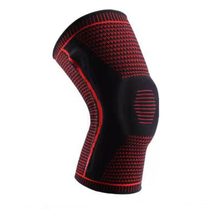 Knee pads for men and women nylon sports silicone knee joint protective cover basketball men's knee professional fitness running protective gear