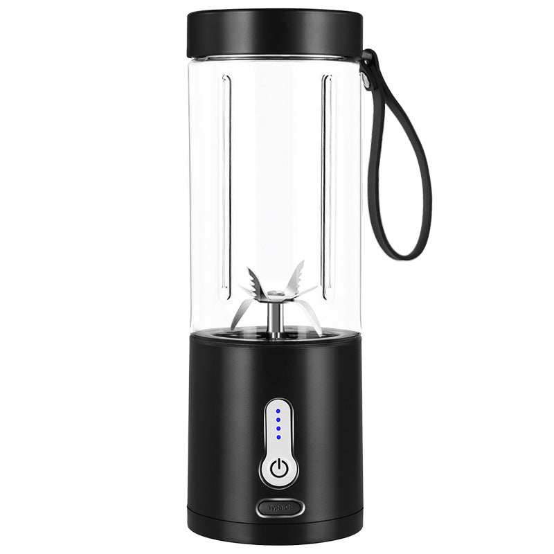 New Juicer Cup Hand Crank Juicer Fruit Food Processor Portable Juicer Electric Blender