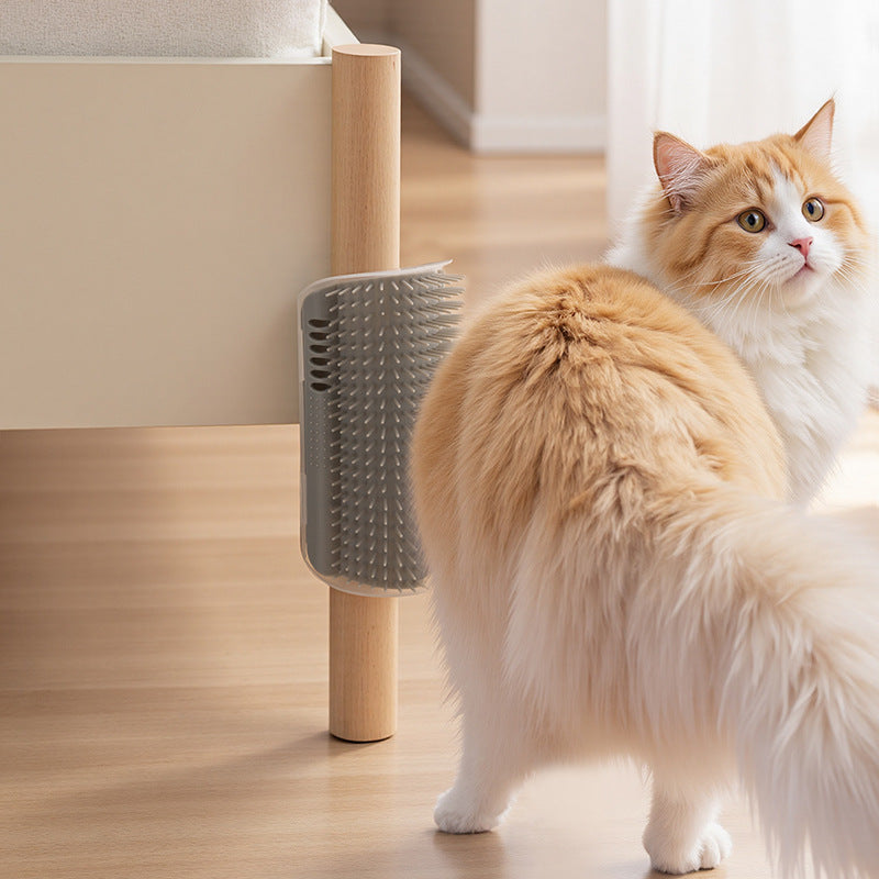 Pet cat scratcher mint ball comb corner to entertain cats to relieve boredom and self-entertainment toys hair removal and itching artifact