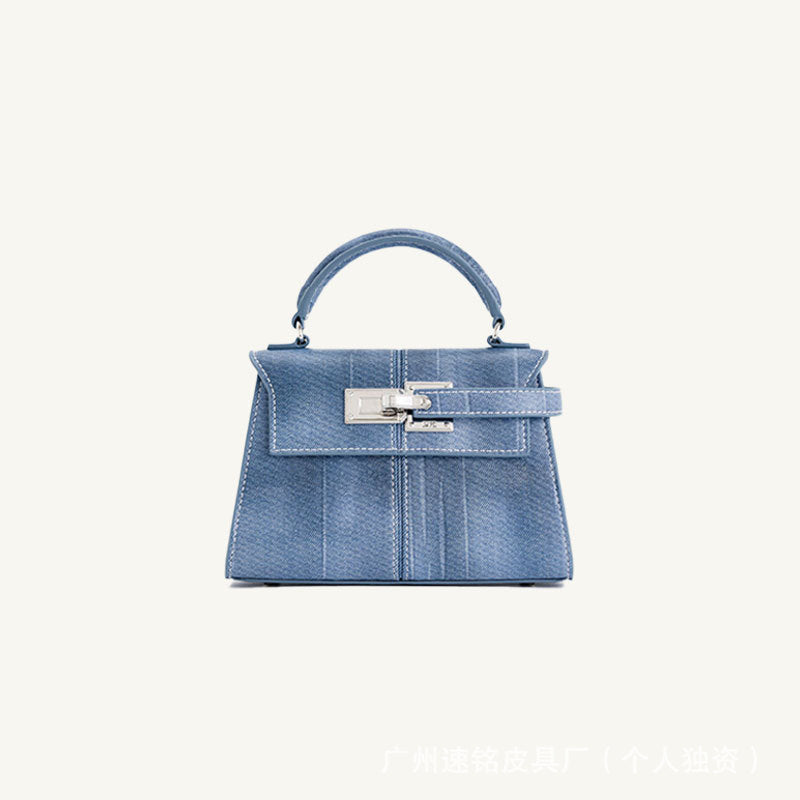 [Cross-border supply] JW PEI trapezoidal bag, Kelly bag, crossbody bag, niche handbag, small square bag, shoulder bag