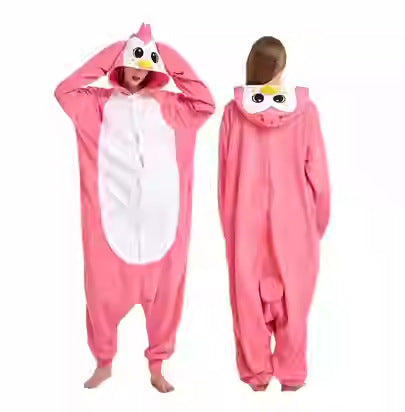 Salamander dragon taming tiger shark lion brown monkey Teletubbies adult cartoon one-piece pajamas Halloween cosp
