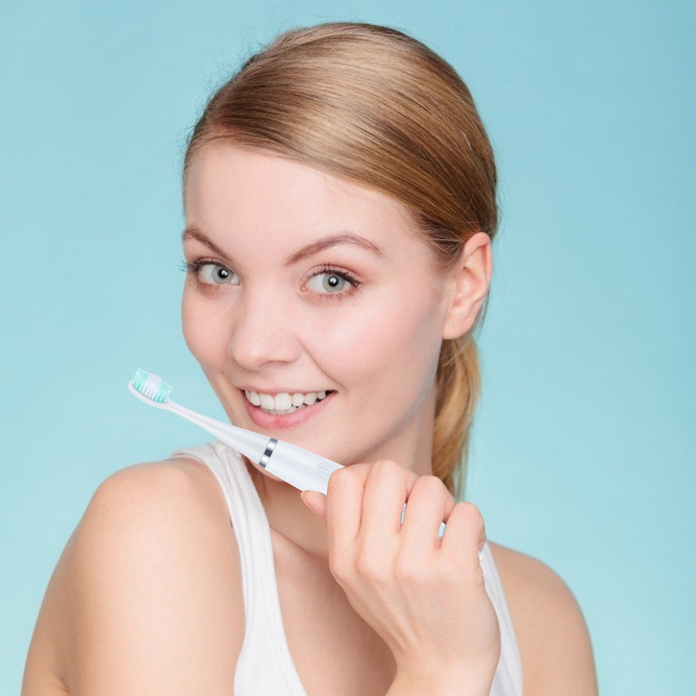 Cross-border 5-speed high-frequency vibration tooth cleaner USB electric toothbrush tooth cleaner to remove stains and calculus set tooth cleaner